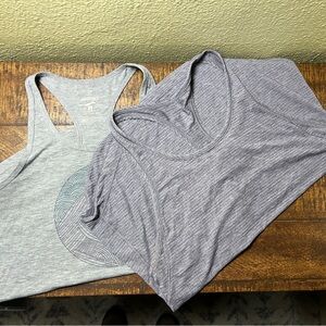 Set of 2 Tank Tops - Brooks and Lululemon, W’s size Small